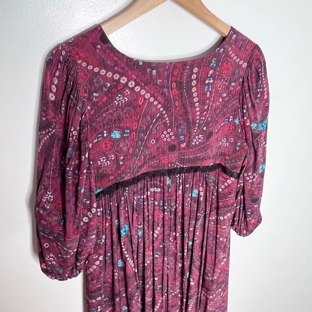 NWT Zadig & Voltaire Rafael Psyche Maxi Dress Size Small - Picture 9 of 11